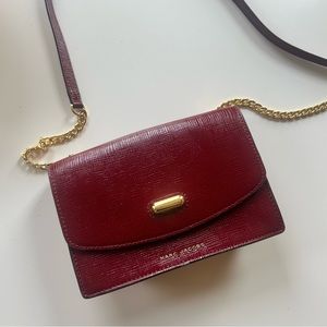 Marc Jacobs Red Crossbody Handbag